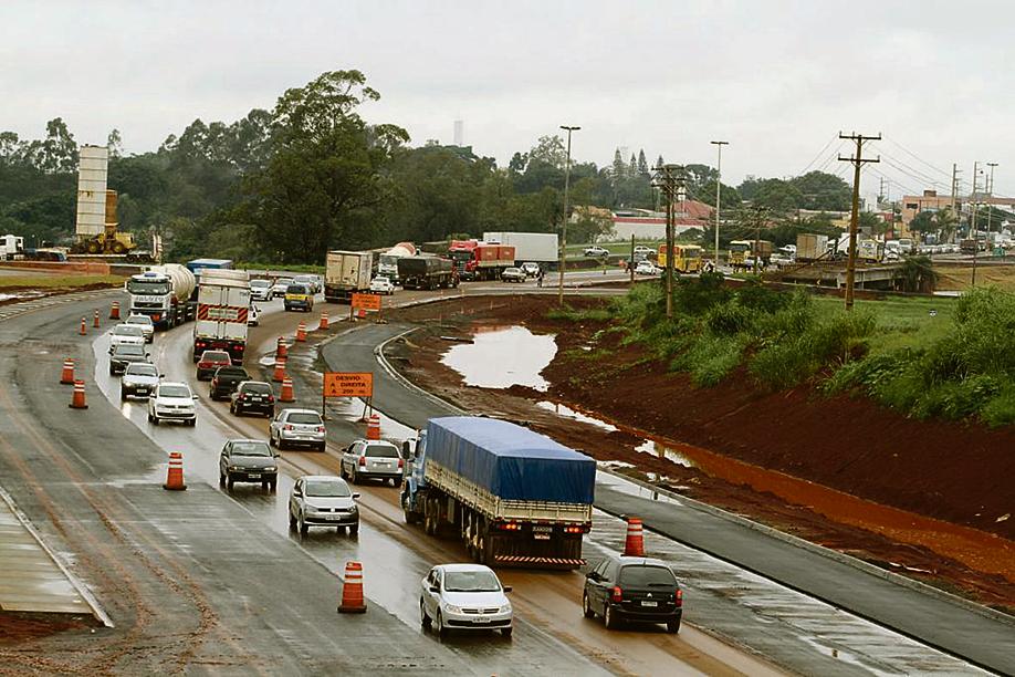 Trecho da PR-445, na região de Londrina, pode ser pedagiado. | Roberto Custódio /Jornal de Londrina