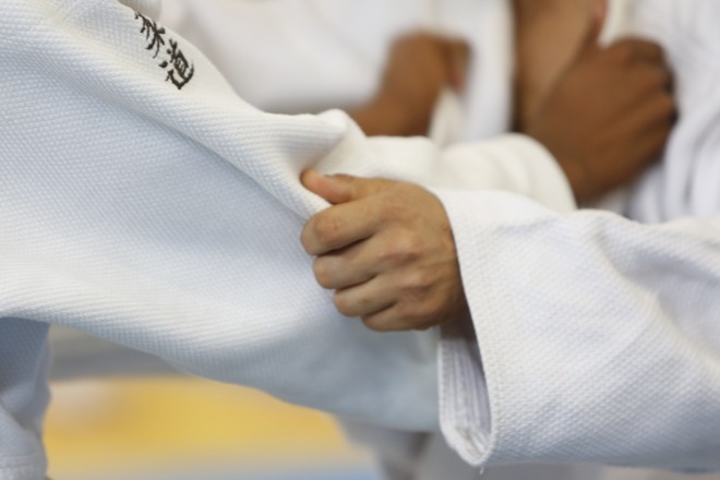 Plasticidade da luta, com a exploração do kimono. | Henry Milleo/Gazeta do Povo