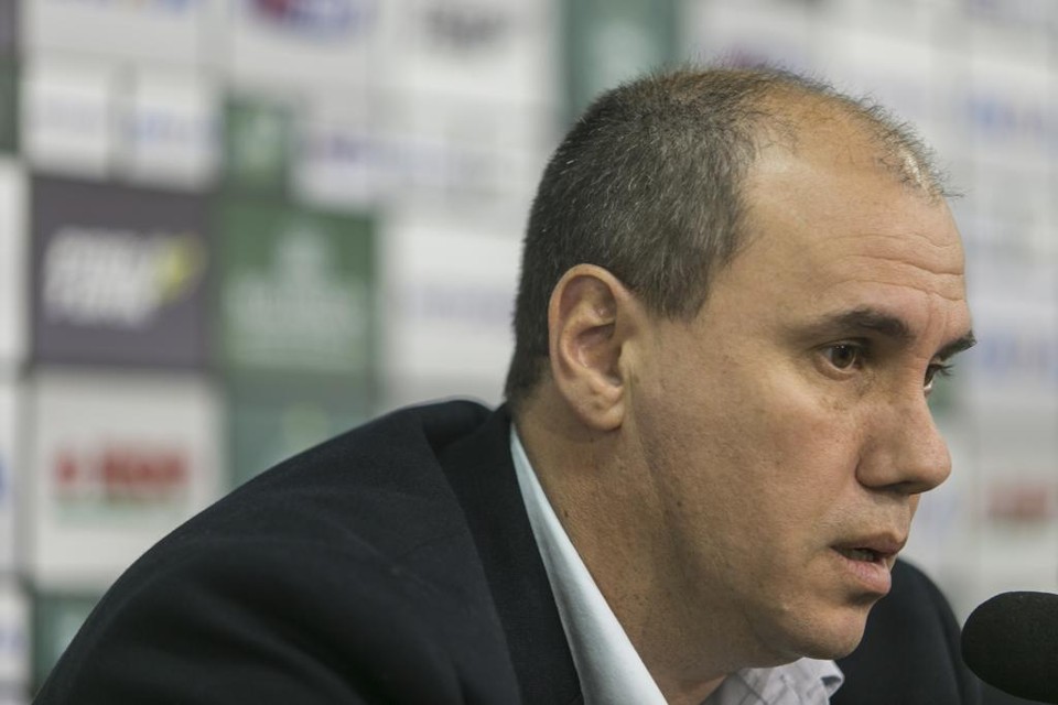 Diretor executivo do Coritiba, Maurício Andrade, afirma que há um acordo com o grupo para salários serem pagos entre  os dias 20 e 30 de cada mês. | Marcelo Andrade/Gazeta do Povo