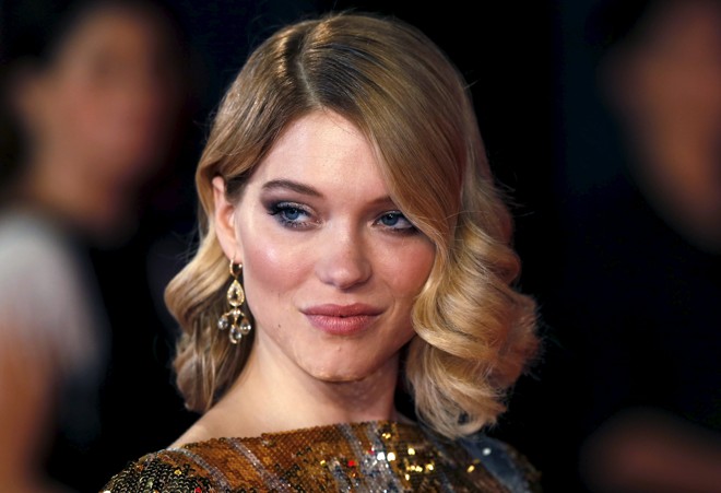 Francesa Léa Seydoux, de “Azul É a Cor Mais Quente”, faz a bondgirl. |