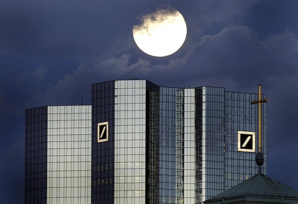 Sede do Deutsche Bank, na Alemanha. | KP/GB/CVI/KAI PFAFFENBACH
