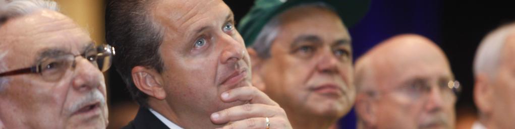 Eduardo Campos morreu em um acidente aéreo em Santos, durante a campanha presidencial do ano passado. | Andre Rodrigues
/Gazeta do Povo