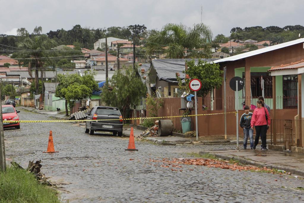 Ao todo, 1.780 casas foram danificadas pelo temporal e 7.148 pessoas foram afetadas | Pedro Ribas/ANPr