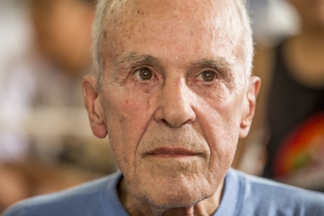 Éder Jofre, o maior peso-galo da história centro de treinamento de boxe em São José dos Pinhais | Hugo Harada/Gazeta do Povo