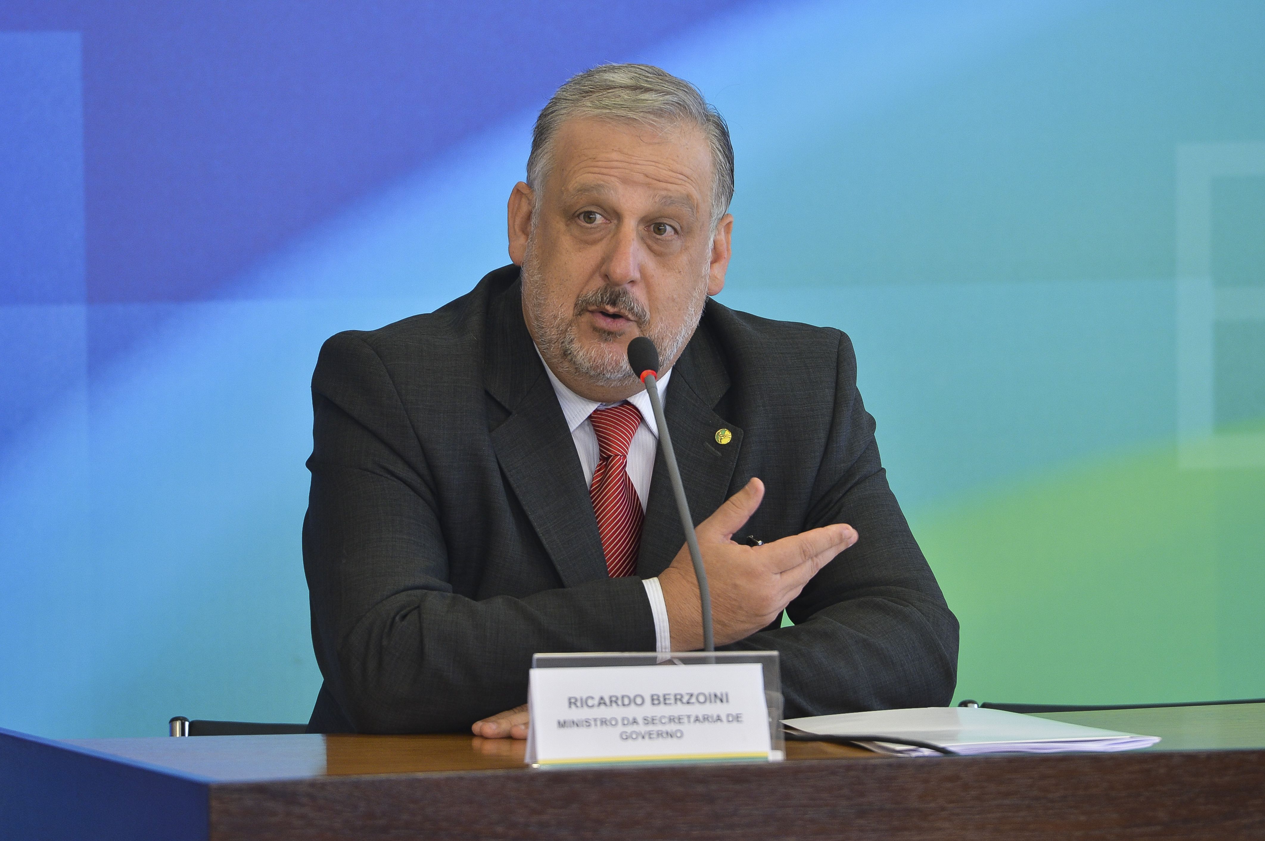 O ministro Ricardo Berzoini, da Secretaria de Governo, reconheceu a dificuldade de aprovação da proposta ainda este ano | Antonio Cruz/Agência Brasil