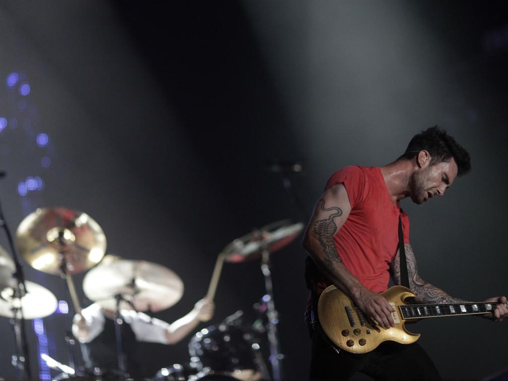 Adam Levine, vocalista do Maroon 5. | RM/WY/RICARDO MORAES