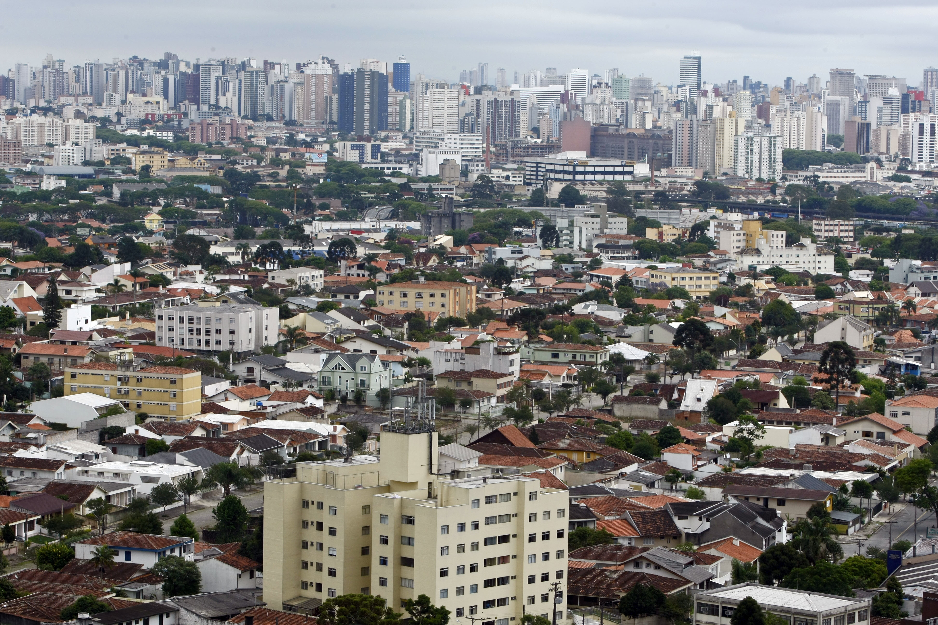 Zoneamento estipula a área e a altura permitida para as construções nas diferentes regiões da cidade. | Daniel Castellano
/ Gazeta do Povo