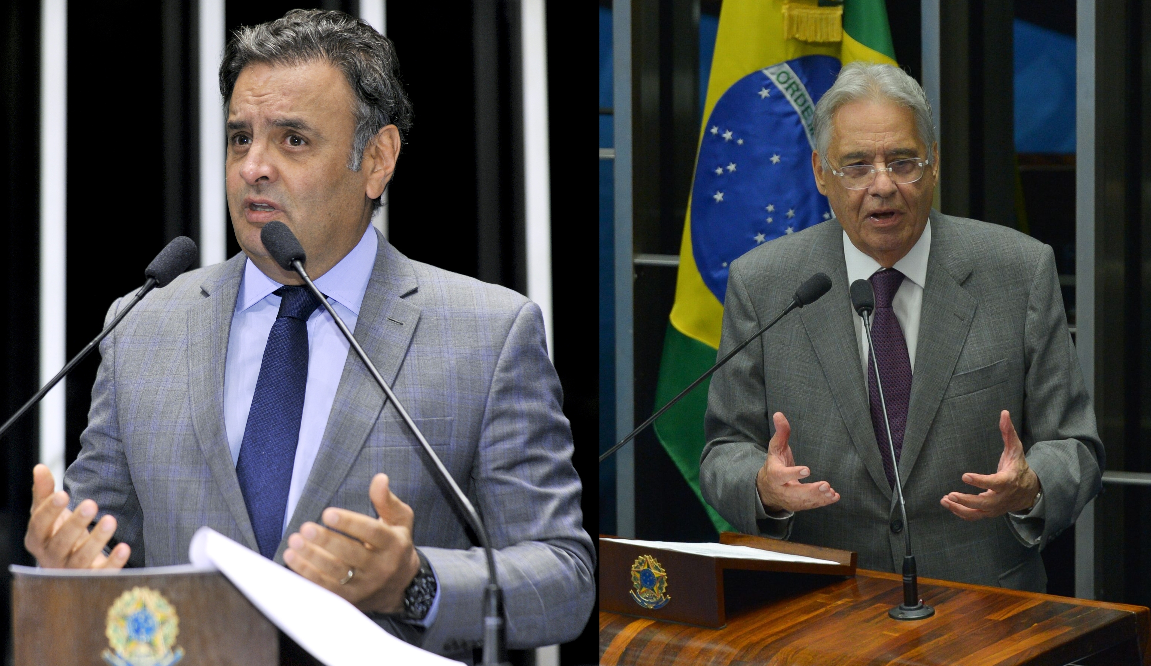 | /Waldemir Barreto/Agência Senado e José Cruz/Agência Brasil