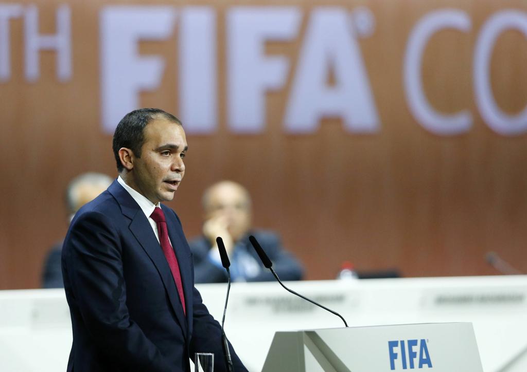 O príncipe jordaniano Ali Bin Al Hussein disse em comunicado que este é o momento de mudanças positivas para a Fifa. | Arnd Wirgmann/Reuters