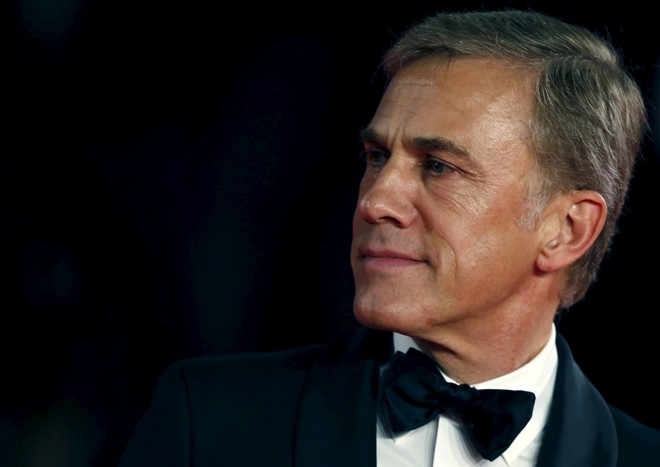 Ator Christoph Waltz (o nazista poliglota de “Django Livre”) faz o vilão do novo 007. |