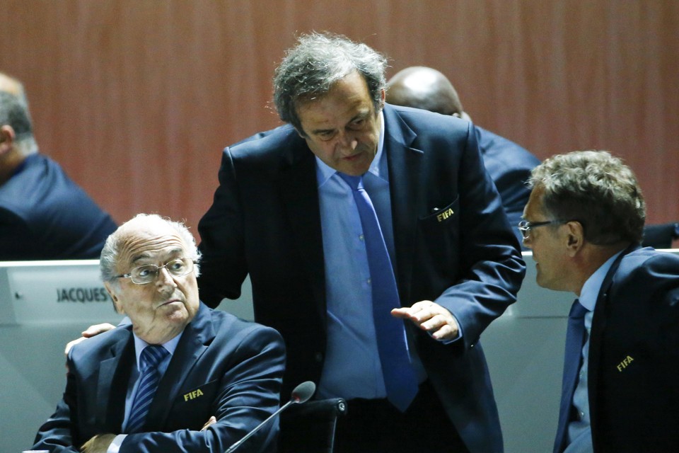 Blatter, Platini e Valcke estão afastados. | Reuters