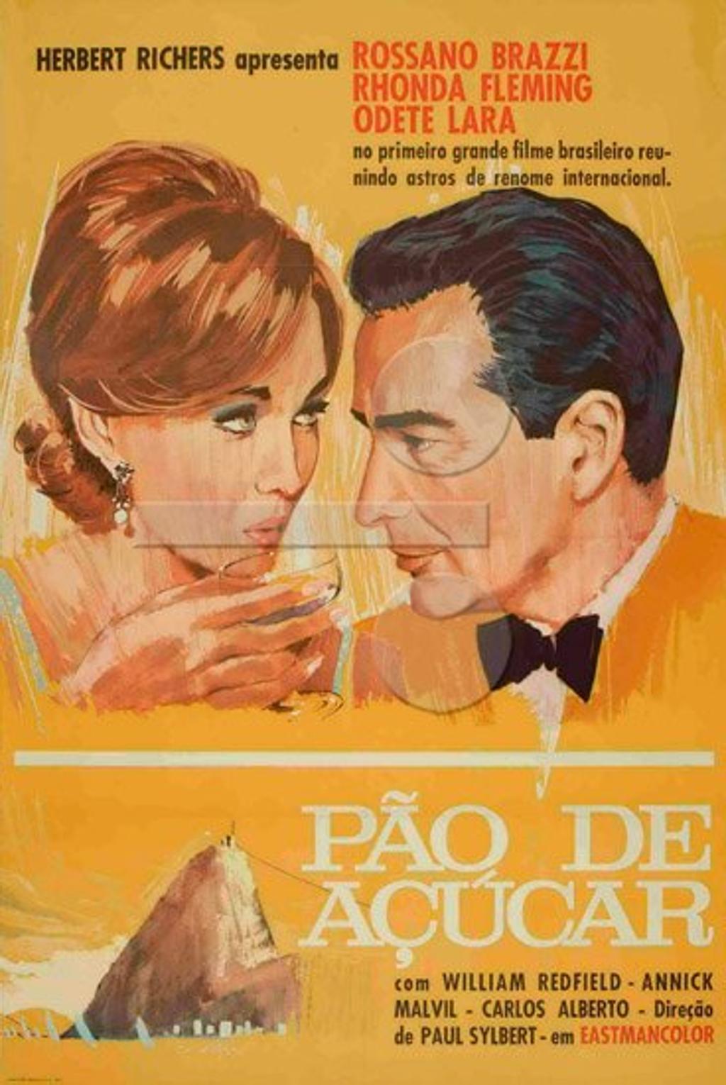 Cartaz do filme “Instant Love”, ou “Pão de Açúcar”, de 1964. | Reprodução