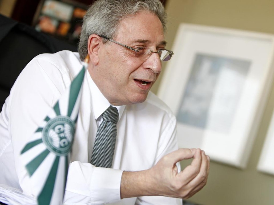 Em dez meses à frente do Coritiba, presidente Rogério Bacellar admite ter se assustado com as vaidades dentro do clube. | Antônio More/Gazeta do Povo