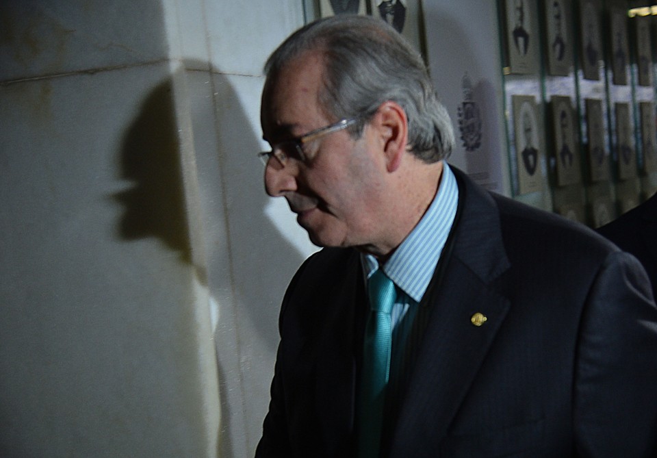 Eduardo Cunha tem procurado se esquivar nas entrevistas de perguntas relacionadas a Lava Jato. | Fabio Rodrigues Pozzebom/ Agência Brasil