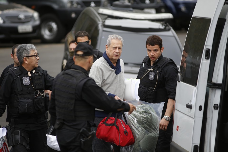 O ex-ministro José Dirceu está preso no Complexo Médico Penal, em Pinhais, na região de Curitiba. | Henry Milleo/Gazeta do Povo