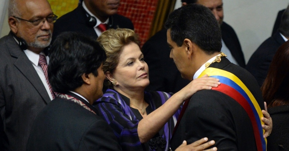Em encontro em um fórum sobre mudanças climáticas em Cochabamba, na Bolívia, os dois mandatários se disseram preocupados. | /