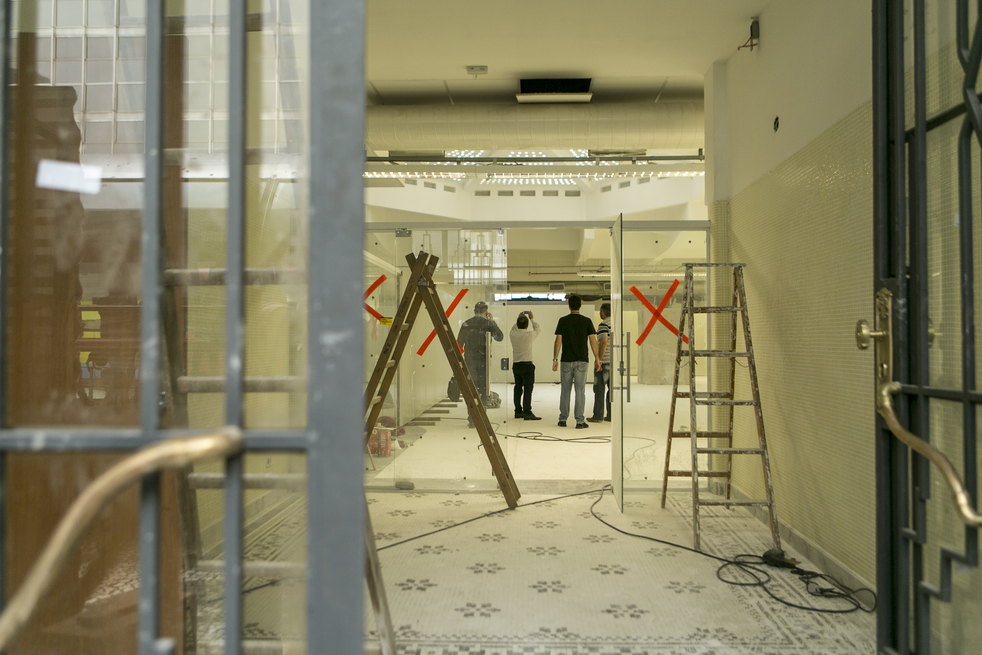 Espaço terá café e ambiente para exposições. | Marcelo Andrade/Gazeta do Povo