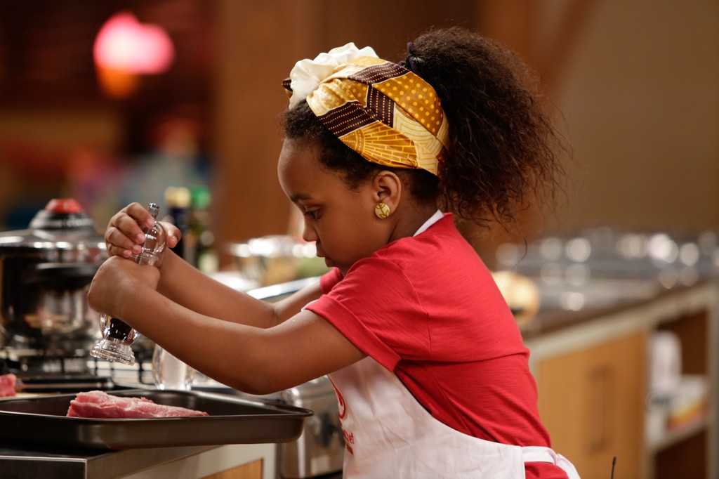 Aisha é a caçula entre os participantes.