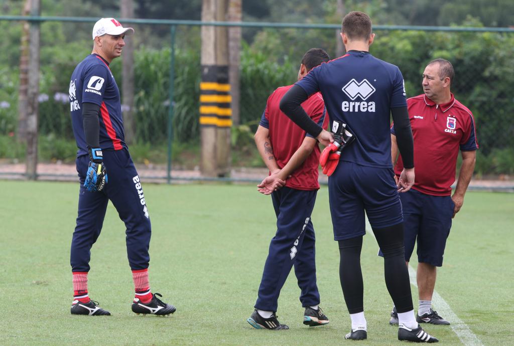 Goleiro Marcos quer o Tricolor focado nos dois jogos em casa | Aniele Nascimento/Gazeta do Povo
