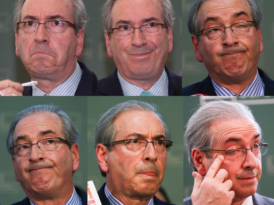 Eduardo Cunha: o impeachment está nas mãos dele. | /