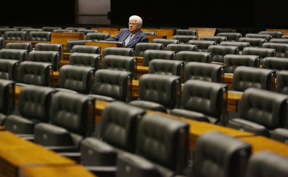 A semana da Lava Jato Nelson Meurer, no plenário da Câmara: denunciado ao STF. | Rodolfo Bührer / Gazeta do Povo/Arquivo
