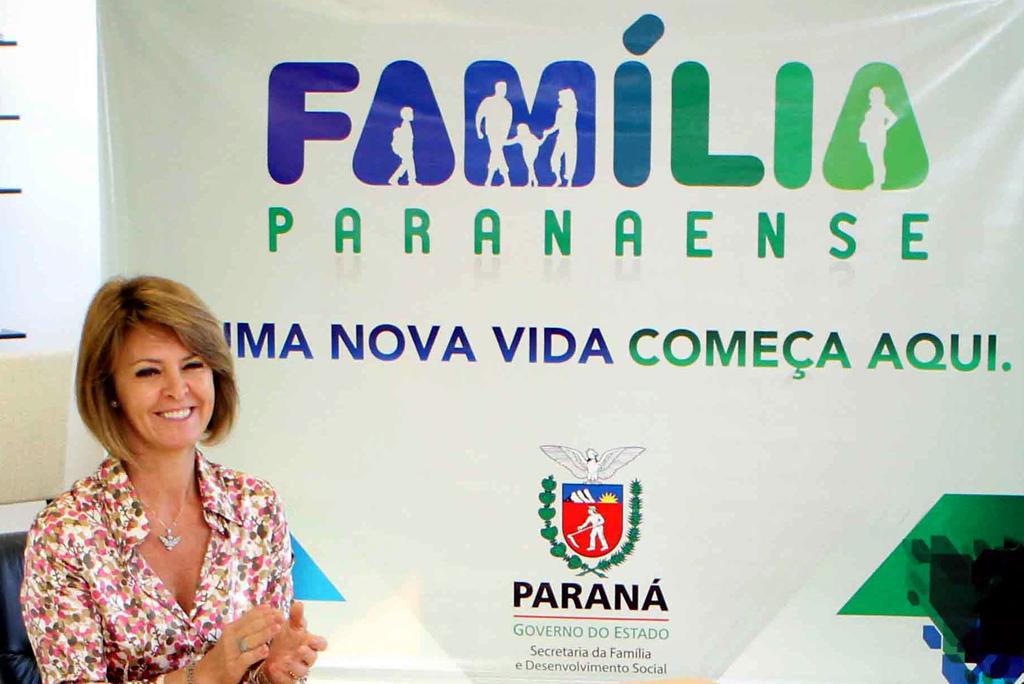Fernanda Richa, a secretária do Desenvolvimento Social: pasta terá queda de 8% na destinação de verba para programas sociais. | Divulgação/ANPr