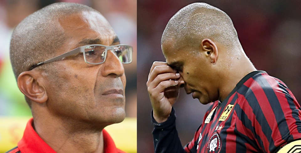 Cristóvão e Walter tiveram relação tensa no Fluminense | Folhapress e Gazeta do Povo