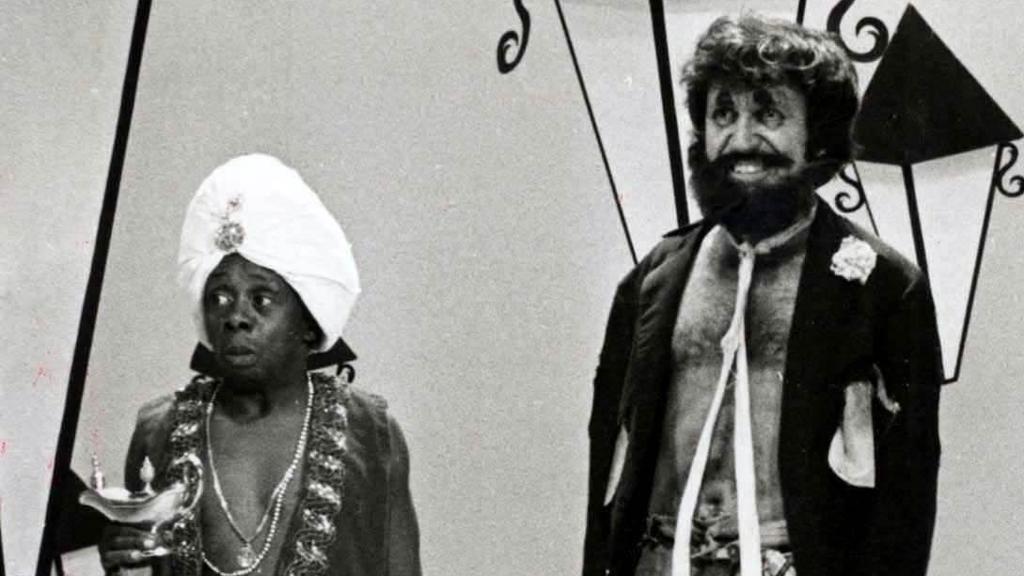 Grande Otelo ao lado de Moacyr Franco | Divulgação