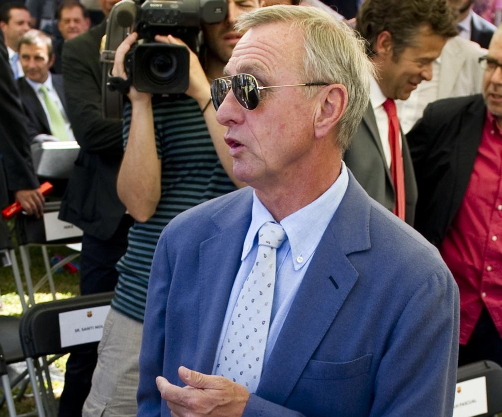 Johan Cruyff afirmou ter ficado “emocionado e comovido”. | JL/jm/JOSEP LAGO