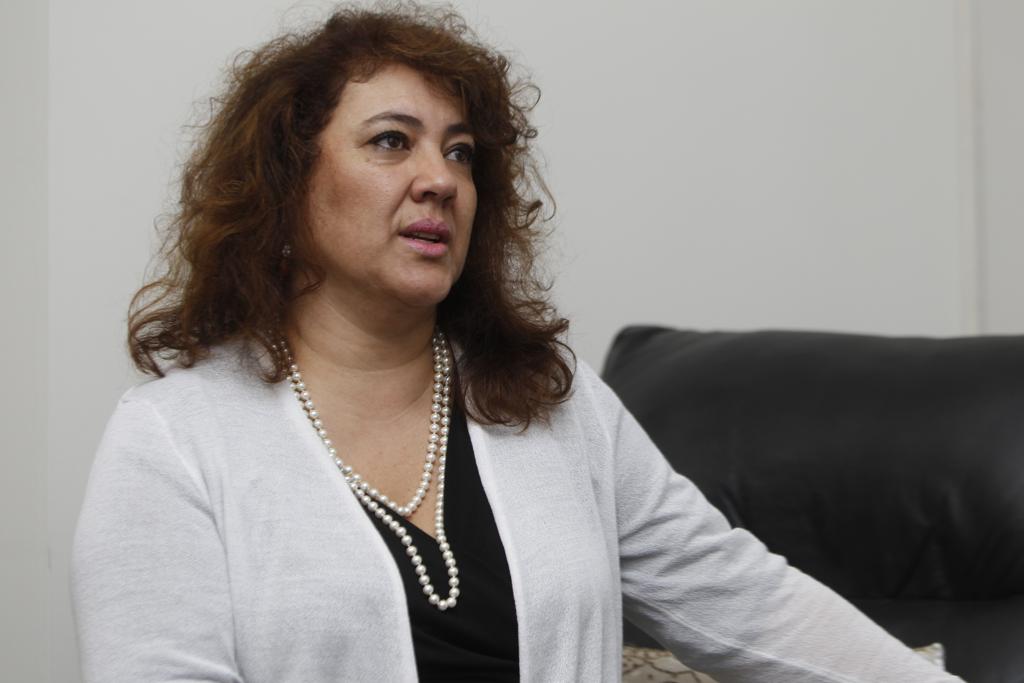 A deputada federal pelo PTN deu entrevista na manhã desta sexta-feira (2) | Aniele Nascimento/Gazeta do Povo