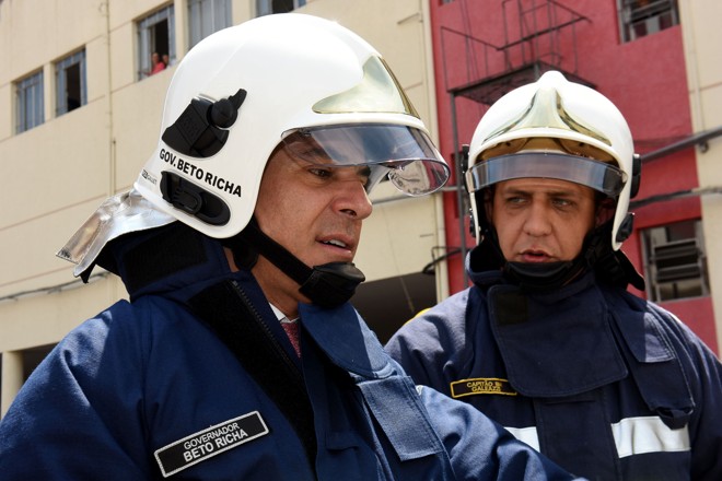Pronto. O governador está preparada para a ação. | Ricardo Almeida/ANPr/Fotos Públicas