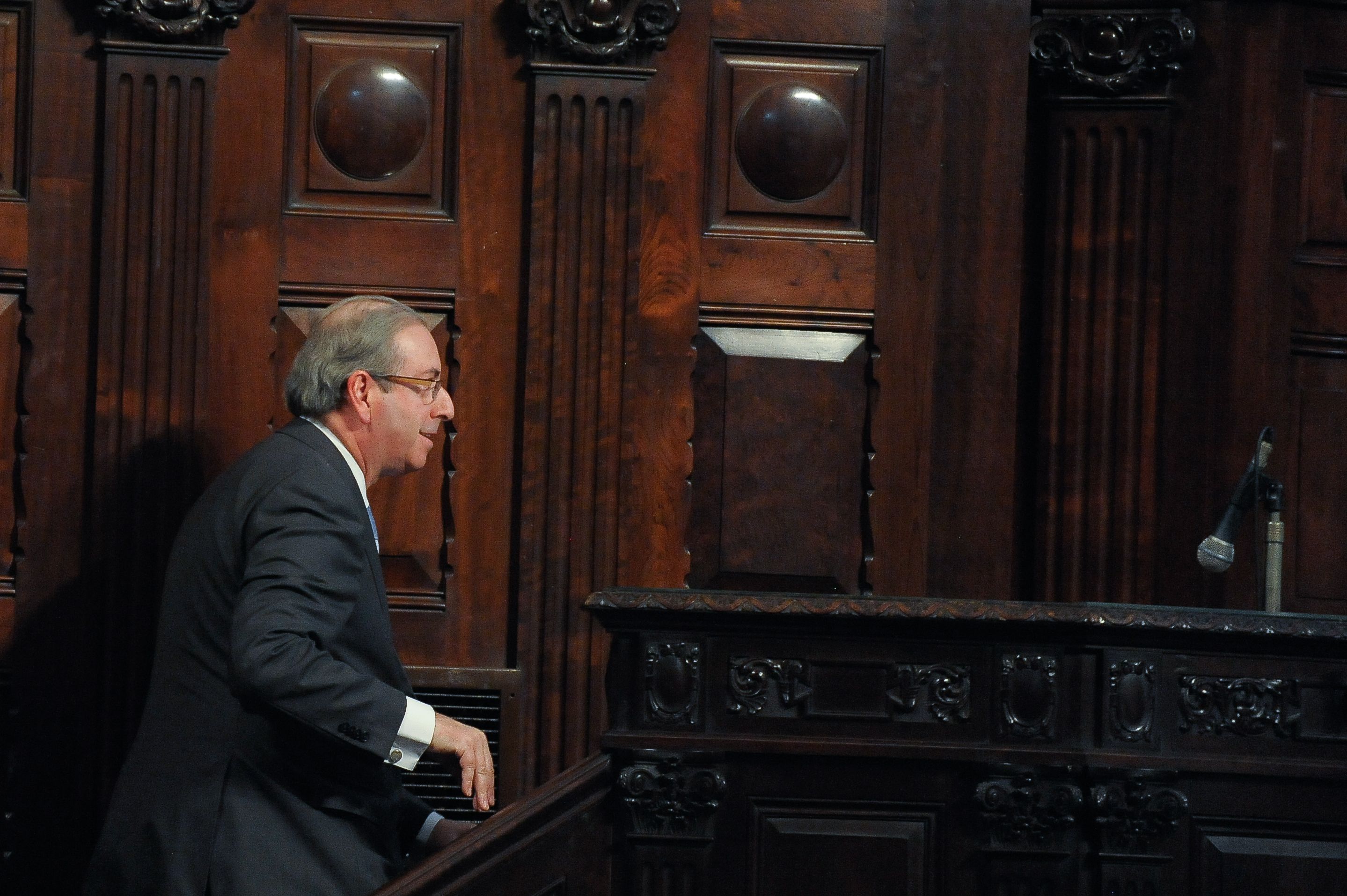 Eduardo Cunha: contas secretas na Suíça complicam a vida do presidente da Câmara Federal. | Tania Rego/ Agencia Brasil