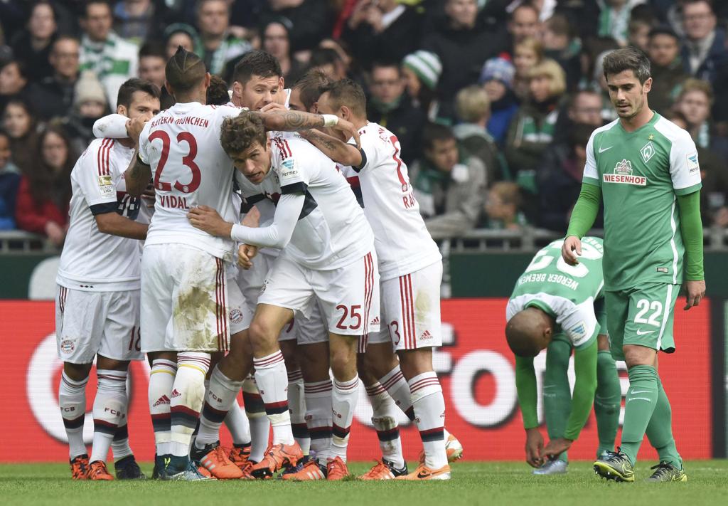 Arrasador, Bayern chegou à nona vitória seguida no Campeonato Alemão | FABIAN BIMMER/REUTERS