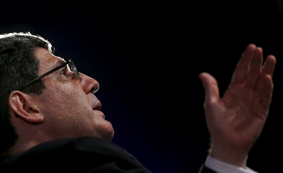 Joaquim Levy, ministro da Fazenda: país fecha mais um ano o caixa no vermelho. | Paulo Whitaker/Reuters