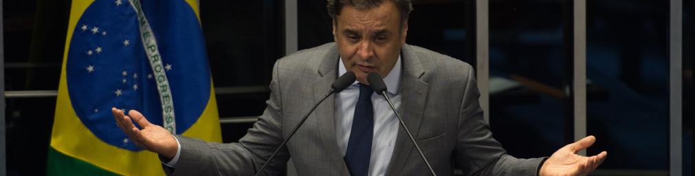 PSDB de Aécio Neves começa a se articular para embarcar na onde pelo impeachment da presidente Dilma. | Fabio Rodrigues Pozzebom/Agência Brasil