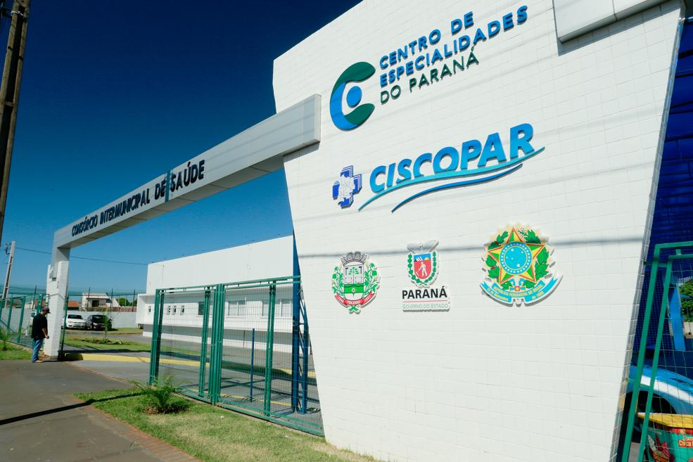 Nova sede do Consórcio Saúde da Costa Oeste, em Toledo, recebeu investimentos da prefeitura, estado e União para atender a demanda de 18 municípios, com quase o quádruplo da área da estrutura anterior. | Cesar Machado/Valepress/ Gazeta do Povo