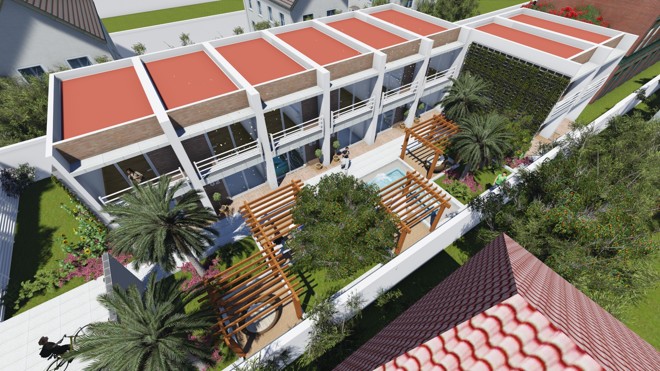 Projeto da Interage é conceito de baixo custo com 35 m2 em bloco estrutural | Divulgação/