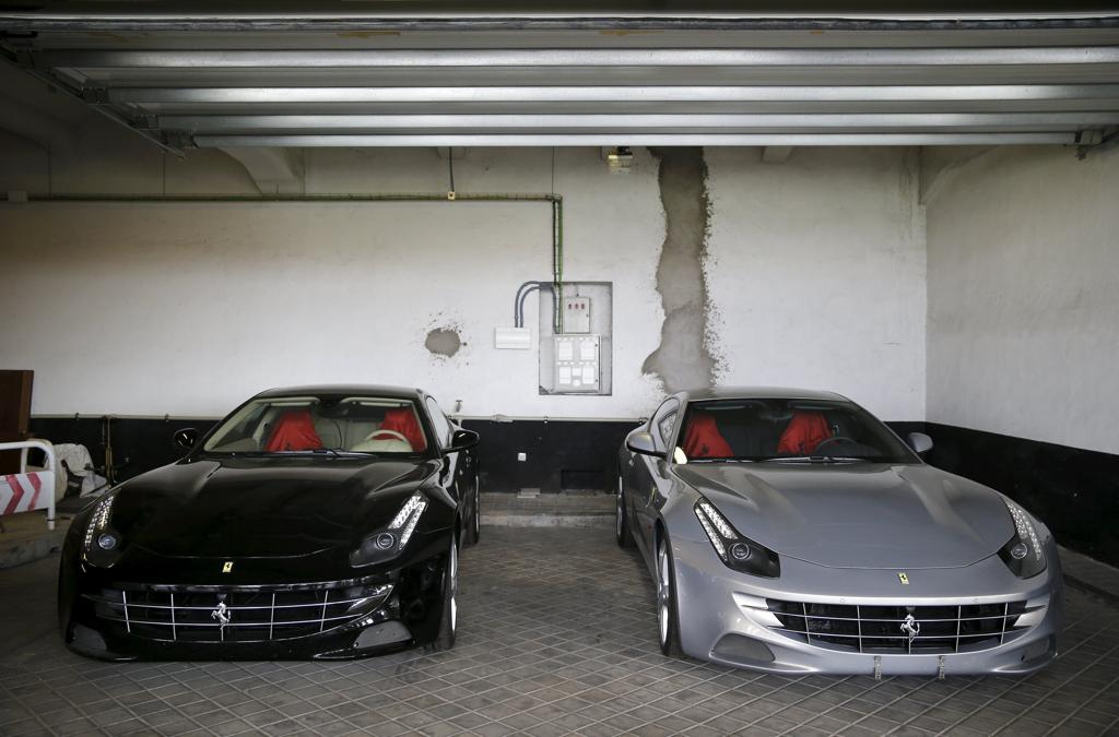 As Ferraris do ex-rei da Espanha: leilão. | ANDREA COMAS/REUTERS