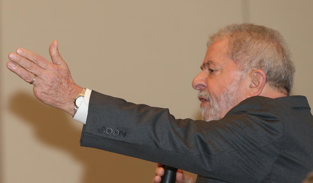 O petista afirmou ainda que a gestão de Dilma Rousseff acertou na articulação política, enfatizando que a ida de Jaques Wagner para a Casa Civil deu um “alento muito grande para o governo”. | Lula Marques/Lula Marques/ Agência PT