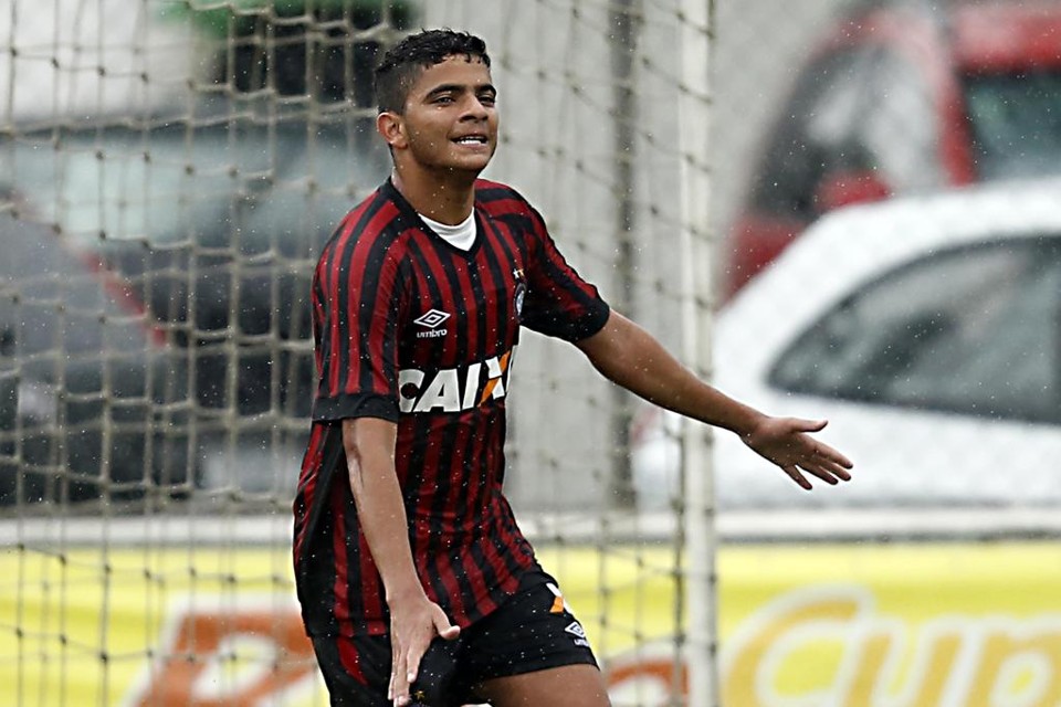 Bruno é o artilheiro do Atlético na Copa do Brasil Sub-20. | Albari Rosa/Gazeta do Povo