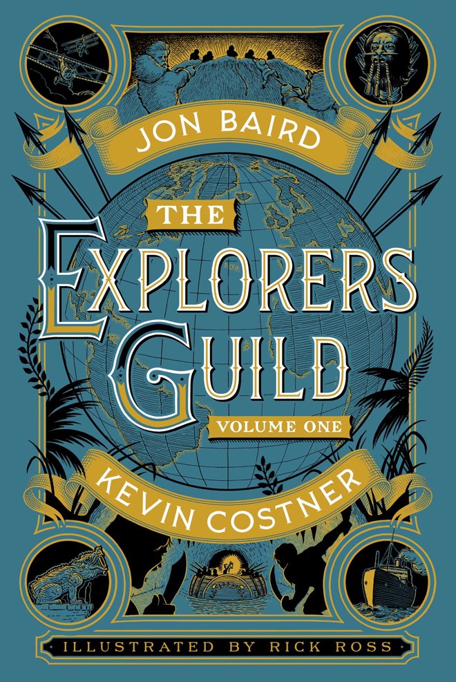 Capa do livro de Kevin Costner. | Reprodução