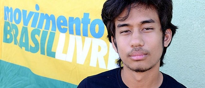 Kim Kataguiri, um dos criadores do Movimento Brasil Livre. | Divulgação