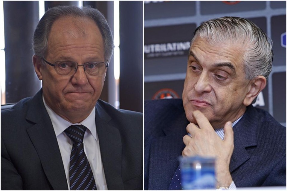 Hélio Cury e Mario Celso Petraglia. | /