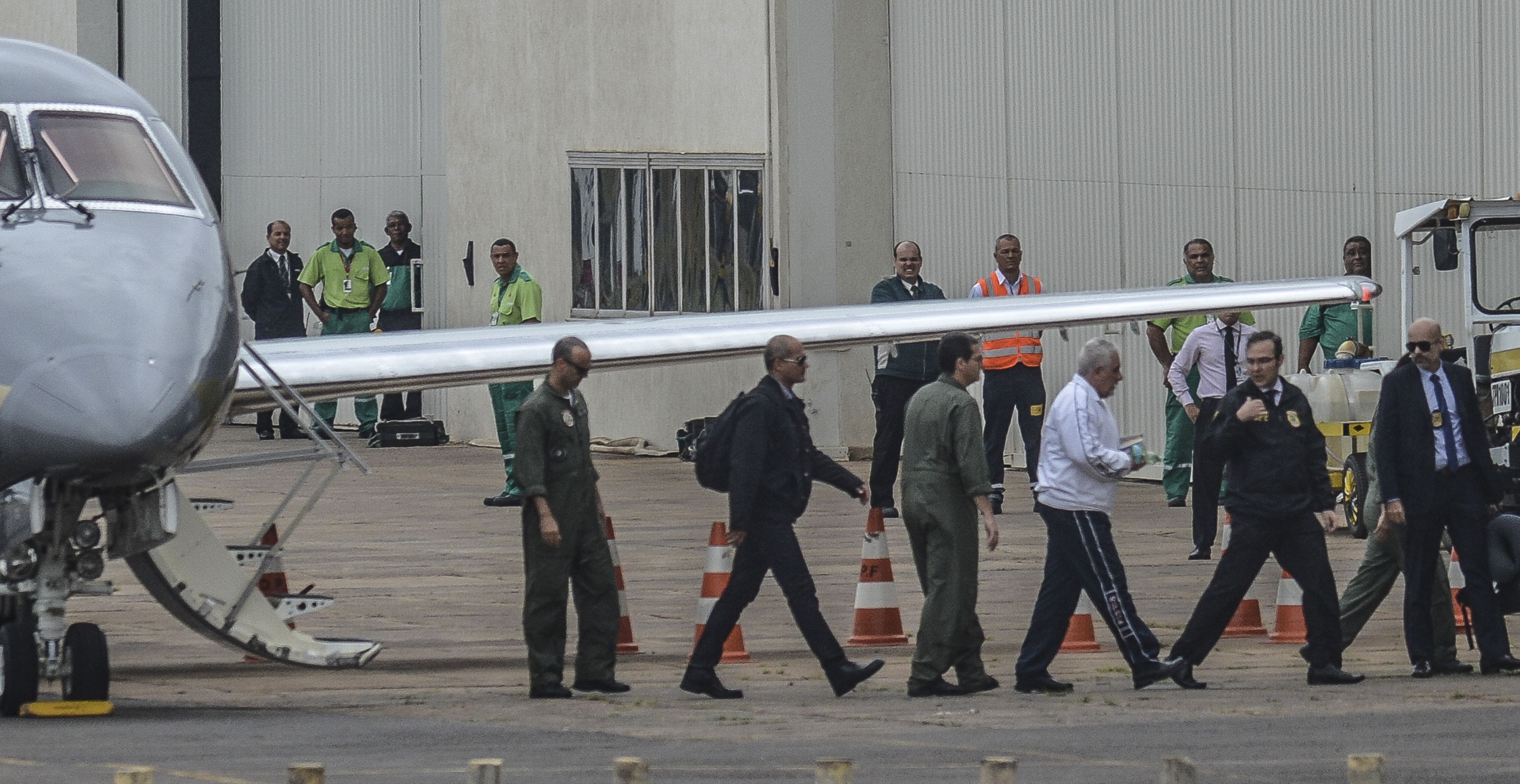 Henrique Pizzolato desembarca em Brasília: cela na penitenciária da Papuda. | José Cruz/ Agência Brasil