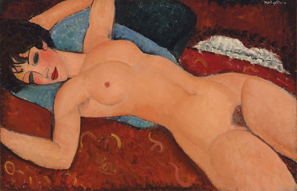 “Nu Couché”, de Modigliani.