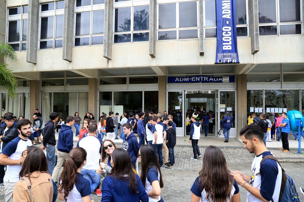 Campus Politécnico foi o que mais concentrou vestibulandos na capital | Pedro Serapio/Gazeta do Povo