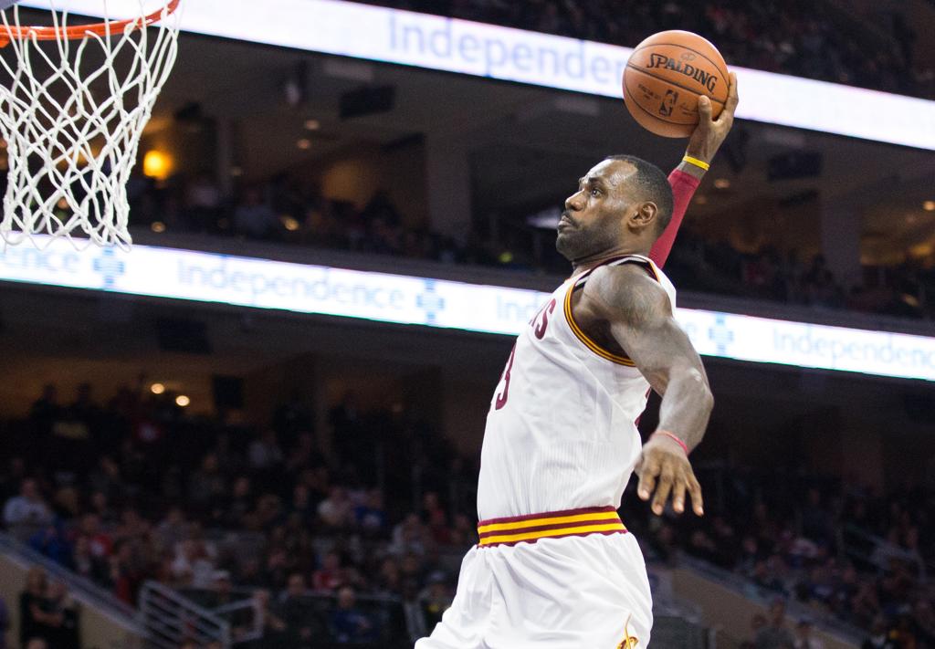 LeBron James: 25 mil pontos na carreira. | Bill Streicher/USA Today Sports