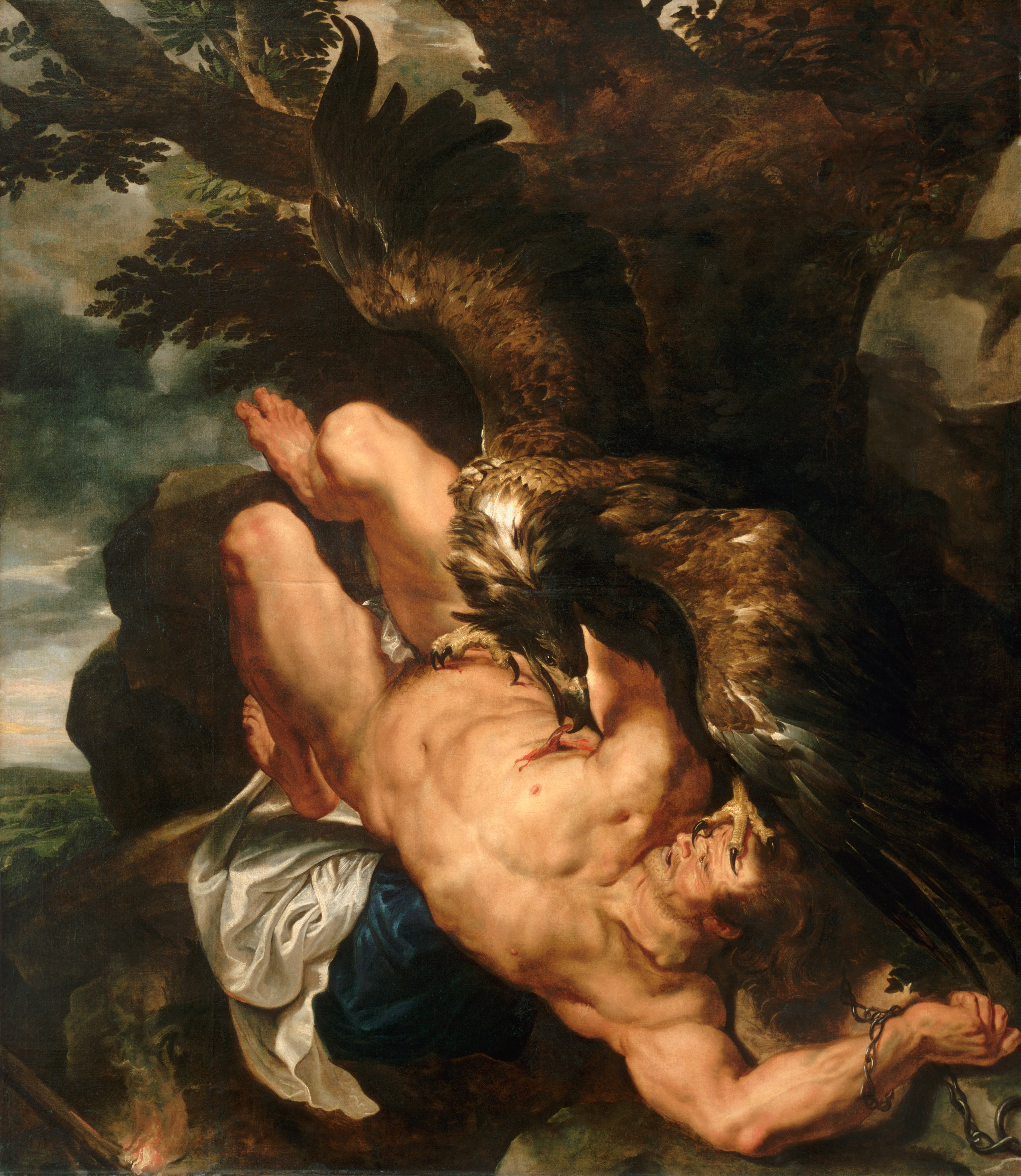 “Prometeu Acorrentado”, obra do pintor flamengo Peter Paul Rubens (1577-1640). | Wikimedia Commons