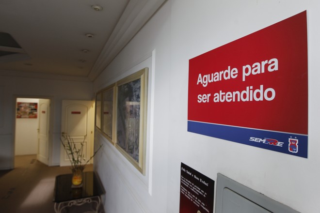 Antessala da presidência: setor administrativo do clube ocupa amplas salas. | Daniel Castellano/Daniel Castellano