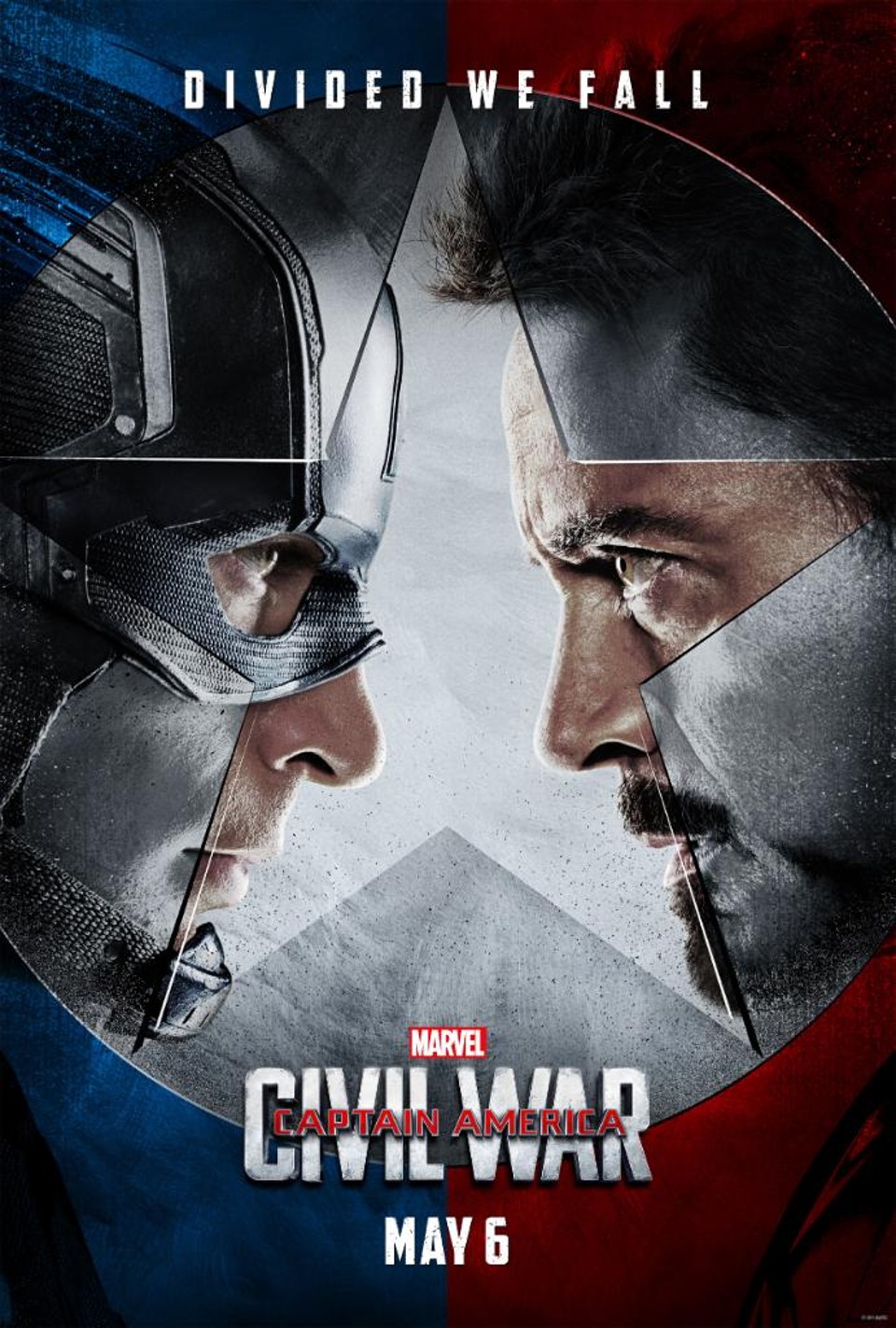 Poster oficial de “Capitão América: Guerra Civil” | Divulgação/
